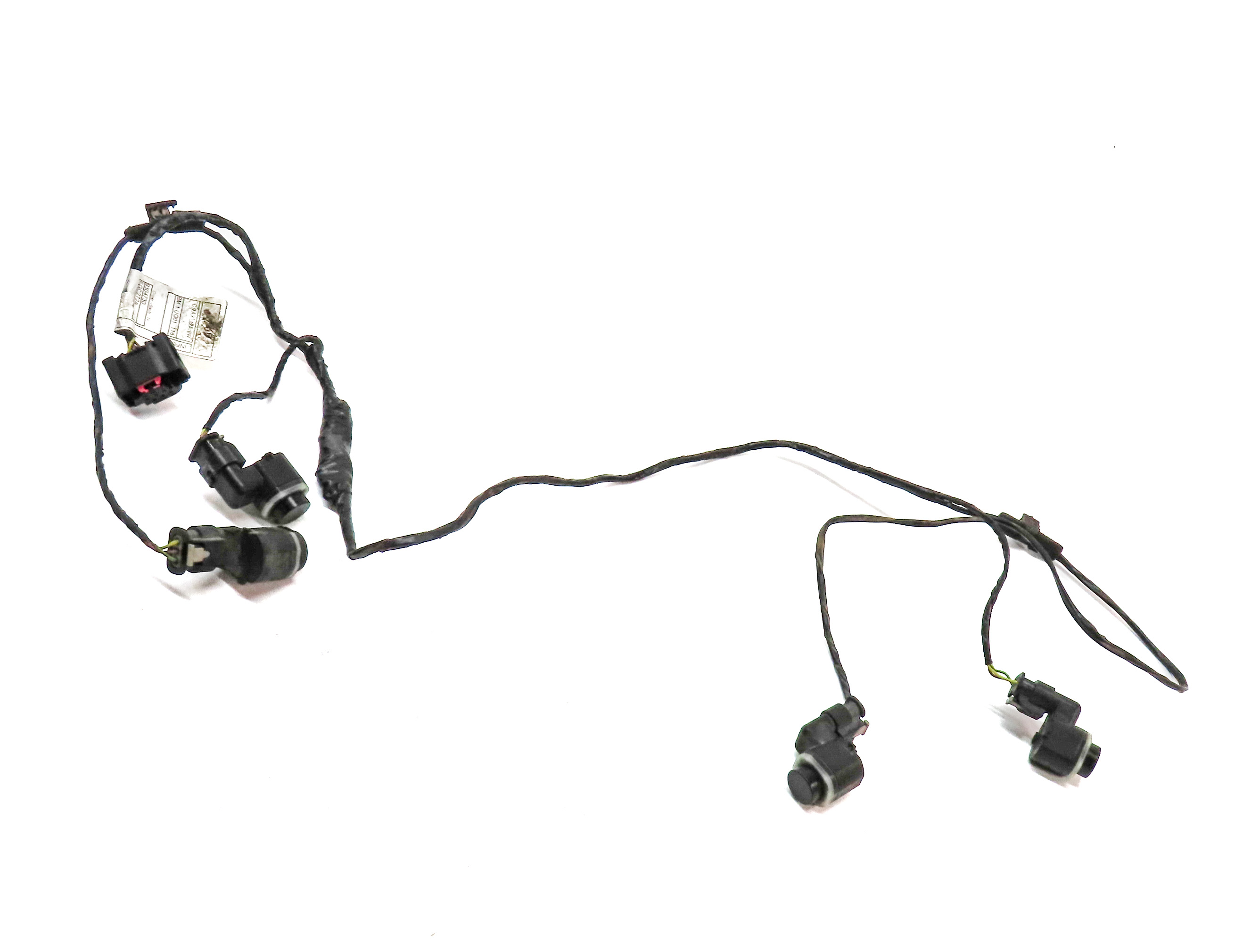2014 BMW X3 (F25) REAR PARK ASSIST PDC DISTANCE CONTROL SENSOR SET/4 (Blue) — exact item pictured